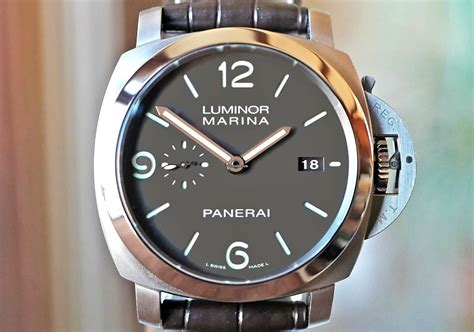 Panerai PAM 351 Luminor Marina Tobacco Dial Titanium 44mm 